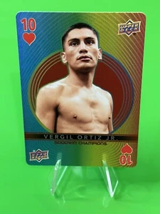 🥊2022 Upper Deck Goodwin Champions Playing Cards 10 Hearts, Vergil Ortiz Jr.!🥊 - Picture 1 of 15