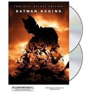 Batman Begins, Two Disc Deluxe Edition, Hologram Cover - DVD - Very Good - - - - Picture 1 of 2