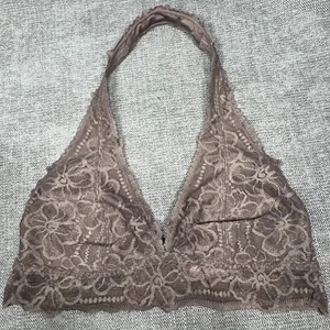 Sujetador ROSA Halter Bralette Mujer Talla M (A-C) Victoria Secret Forrado Tostado Oscuro Corto - Imagen 1 de 14