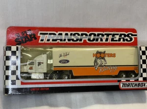 Matchbox Super Star HOOTERS #7 Nascar Racing Transporter Alan Kulwicki NIB - Picture 1 of 6