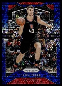 2019-20 Panini Prizm Prizms Fast Break Blue Ivica Zubac Los Angeles Clippers - Picture 1 of 2