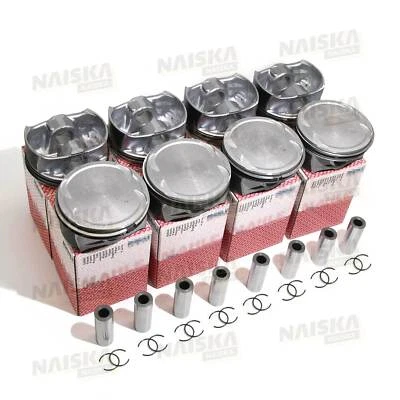 8x Kit Pistones y Anillos STD Φ102 Para Mercedes-Benz W204 W211 CL63 ML63 M156 6.3L Foto 1 de 4