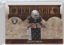 2008 Donruss Classics Membership VIP Jerseys Prime /25 Justin Fargas #M-14
