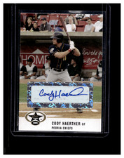 2005 Just Stars #20 Cody Haerther Autographs Silver