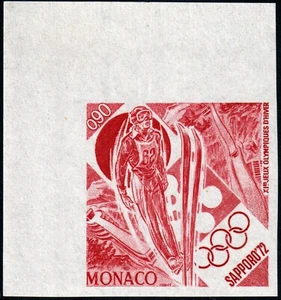 Monaco - 1972 - Prove di Lusso - Olimpiadi di Sapporo - nuovo (MNH) - n.882 - Picture 1 of 1