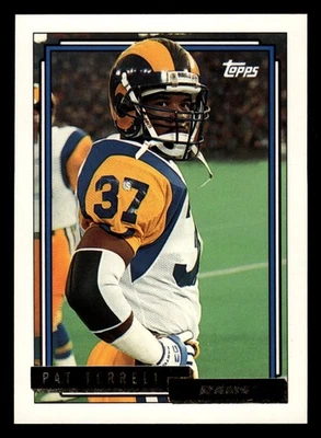 1992 Topps GOLD Pat Terrell #465 Los Angeles Rams HIGH GRADE BEAUTIFUL! - Image 1 of 2