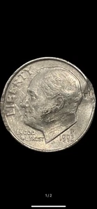 1992 P Error Dime - Picture 1 of 2