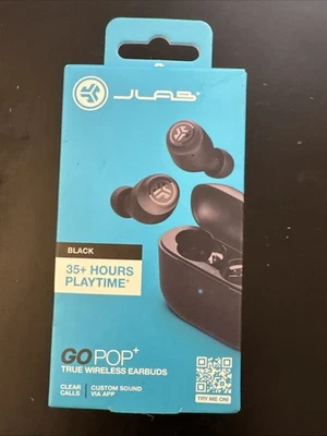 New JLab gopop Earbud (In Ear) Black EBGAIRPOPRBLK124 - Image 1 of 4