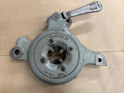 RIDGID 531 Threading Die Head, 1/4”-1” Capacity With 3/4"-10" HSS Dies - Image 1 of 4