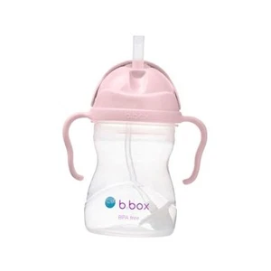 Sippy Cup with Weighted Straw, Leak & Spill Proof, Easy Grip, BPA Free, Blush - Picture 1 of 7