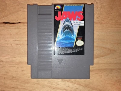 Jaws (Nintendo Entertainment System NES 1987) Game Only - Tested - Image 1 of 4