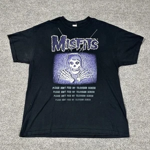 Misfits Static Age Revisited 2015 XL schwarzes Shirt offizieller Merch Städte Thrash - Bild 1 von 7