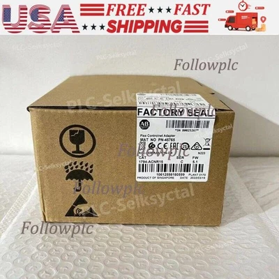 New Allen-Bradley 1794-ACNR15 SER D FLEX I/O Redundant Adapter Module 1794ACNR15 - Image 1 of 3