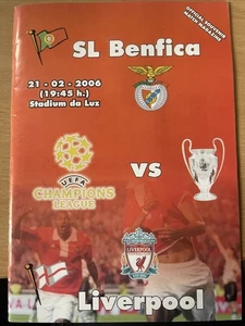 SL Benfica Vs Liverpool 2005/06 Season 21/02/2006 Champions League - Picture 1 of 2