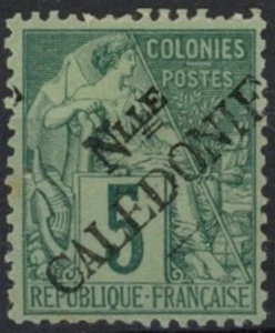 [525] New Caledonia 1892 good stamp very fine No gum - Picture 1 of 1