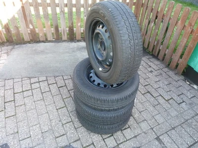 Nissan NV200 Sommerräder Goodyear GT3 175/70R14C 95/93T DOT2017/2018 5-6mm - Bild 1 von 4