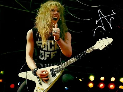 James Hetfield Autograph + COA (Metallica) - Bild 1 von 3
