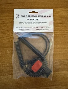 Pilot Communications - Push to Talk Switch for Icom Headset Adapters PA-50IC/PTT - Bild 1 von 2