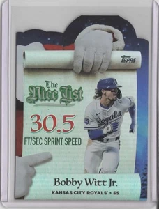2025 Topps Holiday Making The Nice List #MNL21 Bobby Witt Jr.	 - Bild 1 von 2
