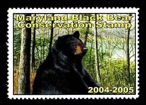Maryland Conservation ""oso negro"" Mognh 2004 - En muy buen estado/xf - Imagen 1 de 1
