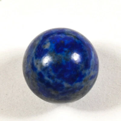 16mm Riche Foncé Bleu Lapis Lazuli W / Doré Pyrite Sphère Balle Afghanistan - Photo 1/4