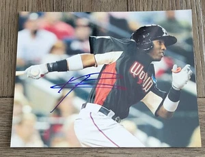 JURICKSON PROFAR Signed Photo Texas Rangers 8x10 Future's Game Photo Autograph - Picture 1 of 2