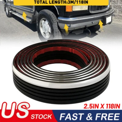 For 88 - 98 Chevy GMC Body Side Molding Chrome Truck Tahoe Yukon Blazer Suburban - Image 1 of 4