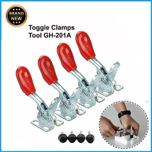 Metal Toggle Clamp Quick Toggle Release Horizontal Toggle Clamps Tool GH-201A - Picture 1 of 11