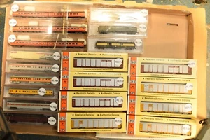 N Scale PASSENGER AUTO RACK SP UP MILW ERIE PGE MONON cars sold individually, - Picture 1 of 122