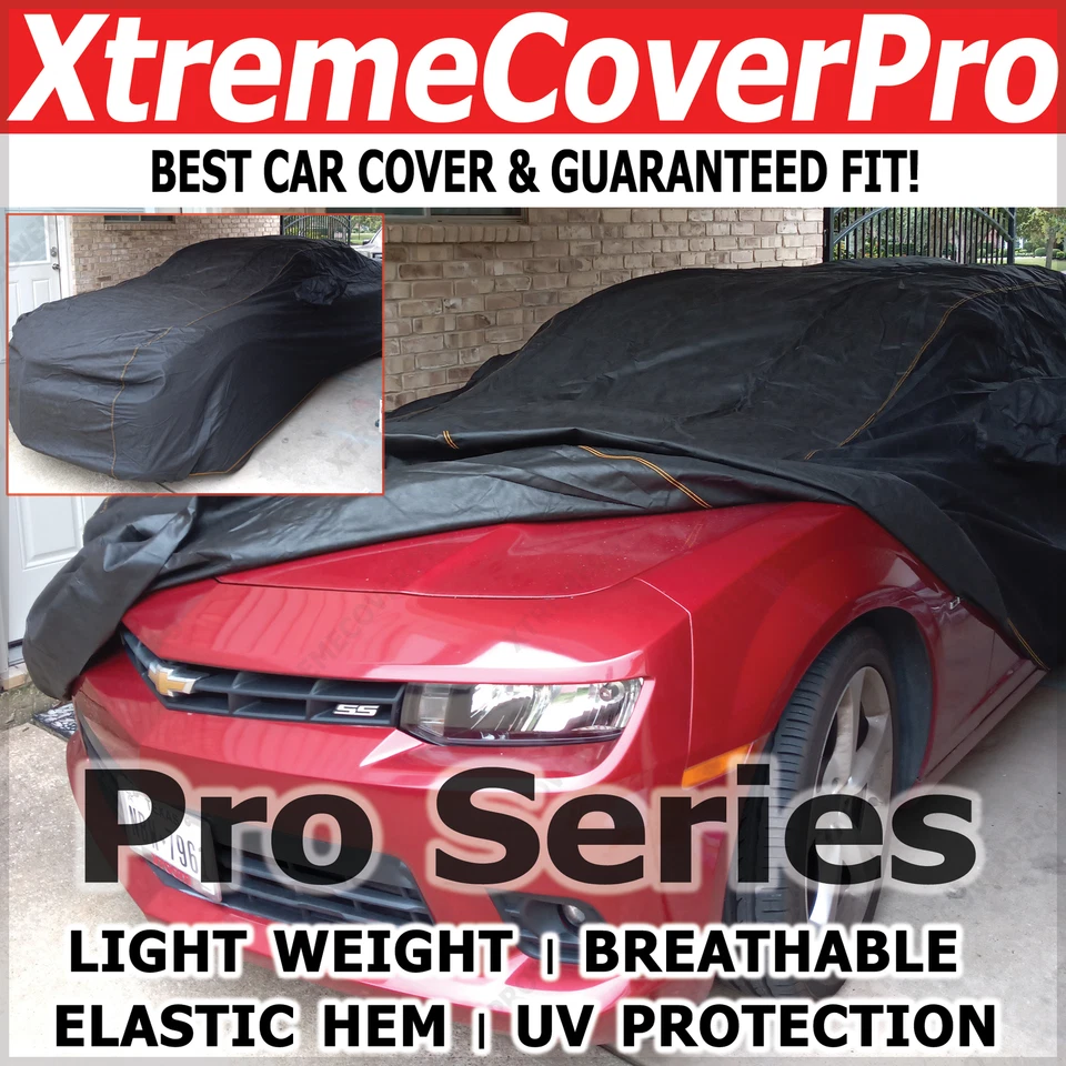 Cubierta de auto transpirable Chevy Camaro 1993 1994 1995 1996 1997 con bolsillo de espejo Foto 1 de 4