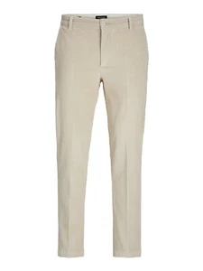 JACK&JONES Pantalón Chino Hombre Jpstace Jjcorduroy - Relaxed Fit Beige Braun - Imagen 1 de 5