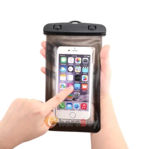 2 Pack Universal Waterproof Case Bag IPX8 For Phone Pouch Case Dry Bag Summer - Picture 1 of 30