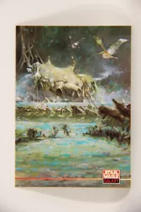 Star Wars Galaxy 1994 Topps Trading Card #237 Yoda's Hut On Dagobah ENG L008346 - Picture 1 of 2