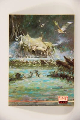 Star Wars Galaxy 1994 Topps Trading Card #237 Yoda's Hut On Dagobah ENG L008346 - Image 1 of 2