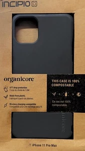 Incipio Organicore Biodegradable Case for Apple iPhone 11 Pro Max - Black - Picture 1 of 2