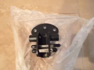 NEW Shower seat teak Replacement Bracket Black - Picture 1 of 2