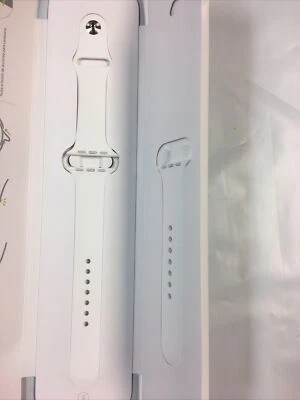 Apple Watch 42mm Blanco Deportivo Acero Inoxidable Pin -MJ4M2ZM/A Totalmente Nuevo 4276404 Foto 1 de 4