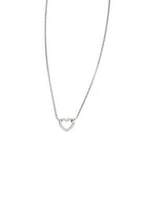 DAVID YURMAN Diamond Cable Heart Pendant Necklace - Picture 1 of 3