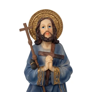 Estatua Religiosa San Alejo 12" Ermitaño y Mendigo - Imagen 1 de 3