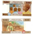 CAMEROUN AFRIQUE CENTRALE AFRICA Billet 500 FRANCS 2002 P206U NEUF UNC