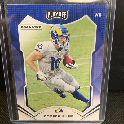 2021 Playoff COOPER KUPP Rams Super Bowl LVI MVP #183 Goal Line - MINT! - Image 1 of 2