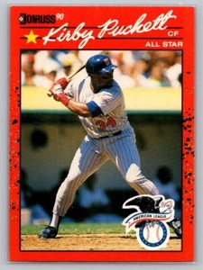 1990 Donruss AL All Star Kirby Puckett #683 - Picture 1 of 2