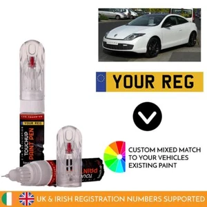 Penna Ritocco Vernice Per Renault Laguna III Mista Da Numero Registro Immatricolazione Auto - Foto 1 di 6