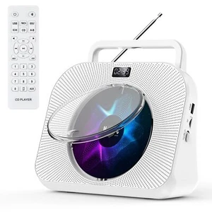 CD Player Kinder Radio mit CD Player Bluetooth CD Player mit Lautsprecher CD ... - Bild 1 von 8