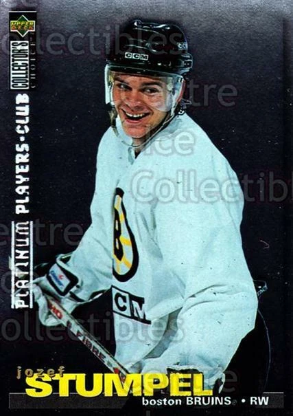 1995-96 Collectors Choice Players Club Platinum #308 Jozef Stumpel - Image 1 of 1