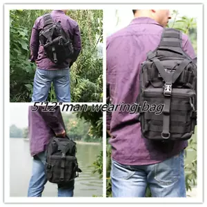 Bolso Bandolera Grande Táctico Exterior Fotografía Camuflaje Impermeable 1 pieza - Imagen 1 de 5