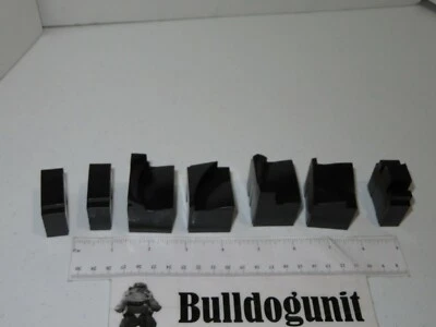 2013 Angry Birds Star Wars Jenga Board Game Lot 7 Block Pieces Part Only Darth  - Image 1 of 3