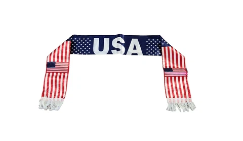 Usa Scarf Satin Printed 2022.New Cover