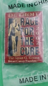 Pin Detroit 2002 "Race For The Cure" - Imagen 1 de 3