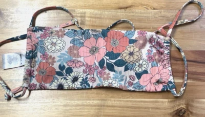 O'Neill Juniors Medium Printed Floral Bikini Top New - Image 1 of 3